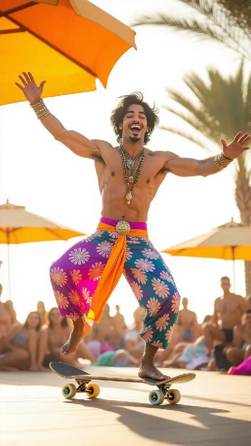 Text to Image AI effects generated image