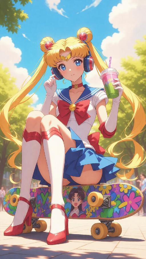 Text to Image AI effects generated image