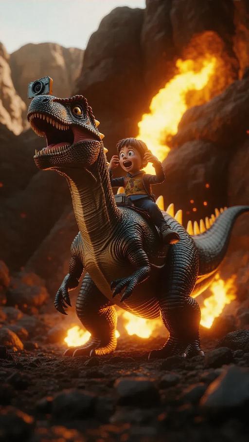 Text to Image AI effects generated image