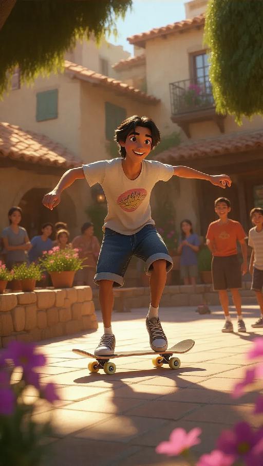 Text to Image AI effects generated image