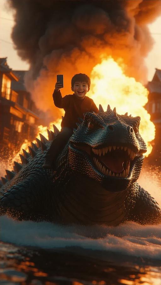 Text to Image AI effects generated image