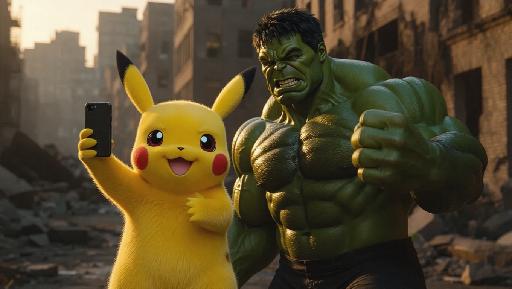 Text to Image AI effects generated image