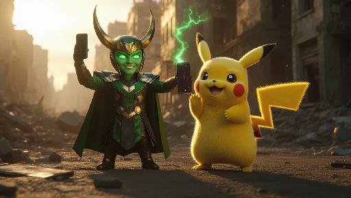 Text to Image AI effects generated image