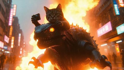 Text to Image AI effects generated image