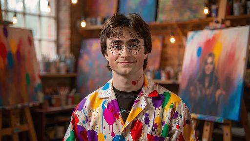 Text to Image AI effects generated image