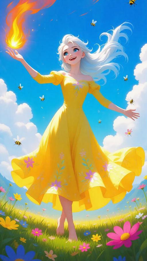 Text to Image AI effects generated image