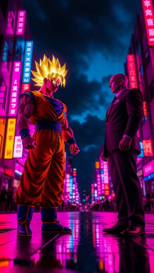 Text to Image AI effects generated image