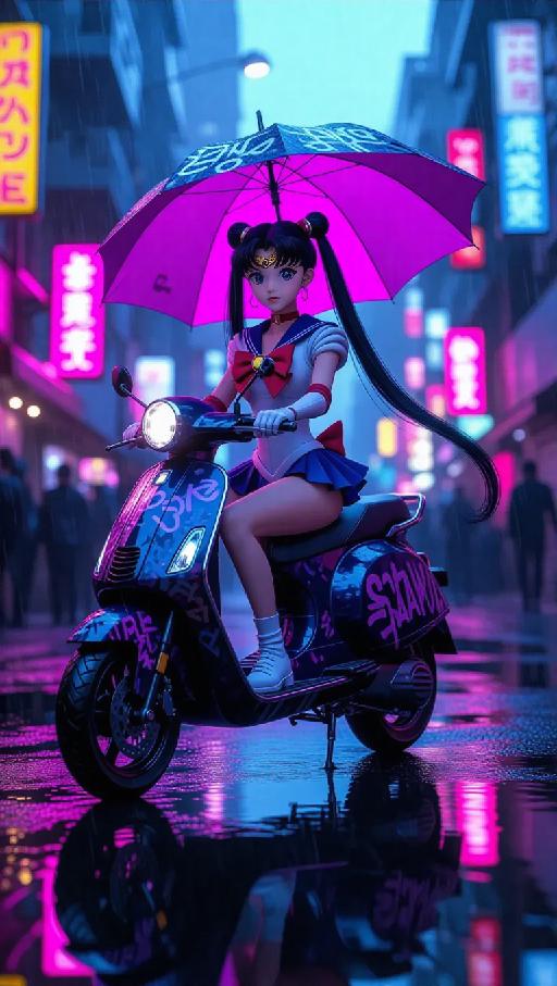 Text to Image AI effects generated image