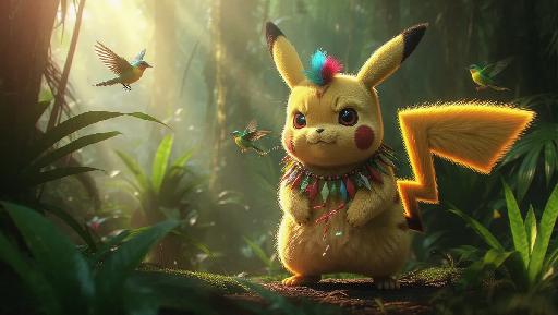 Text to Image AI effects generated image