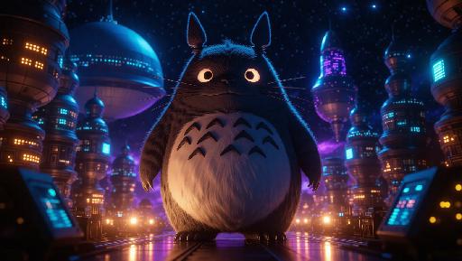 Text to Image AI effects generated image