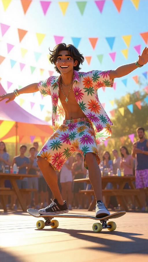 Text to Image AI effects generated image