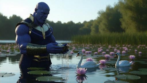 Text to Image AI effects generated image