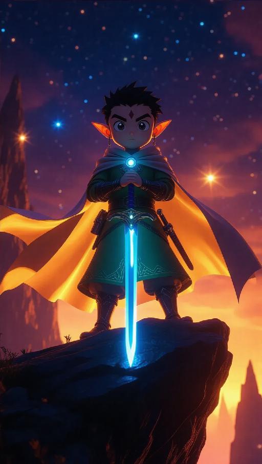 Text to Image AI effects generated image