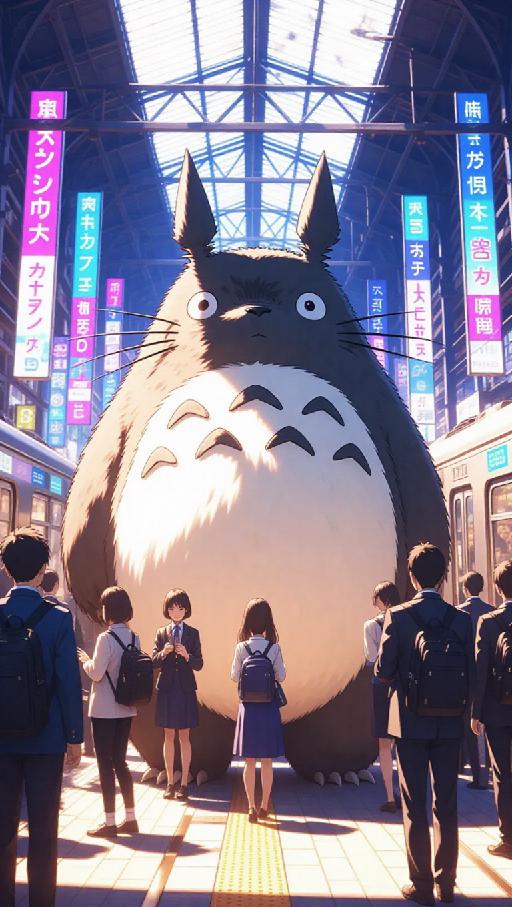 Text to Image AI effects generated image