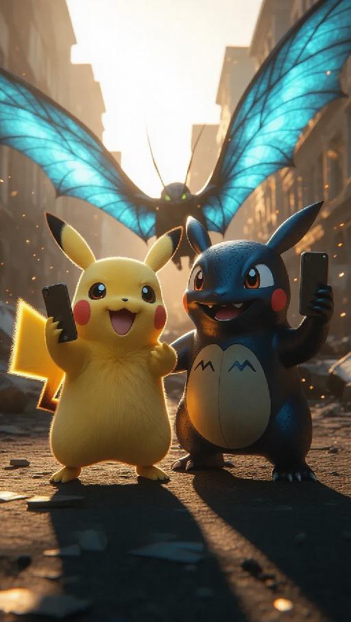 Text to Image AI effects generated image