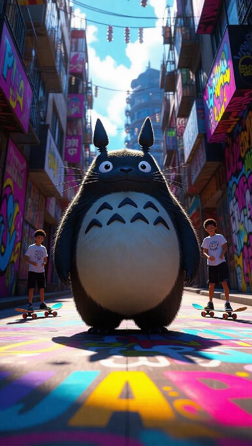 Text to Image AI effects generated image