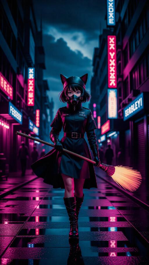 Text to Image AI effects generated image