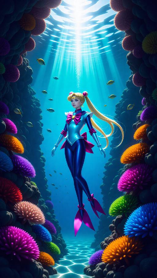 Text to Image AI effects generated image