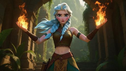 Text to Image AI effects generated image