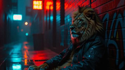 Text to Image AI effects generated image