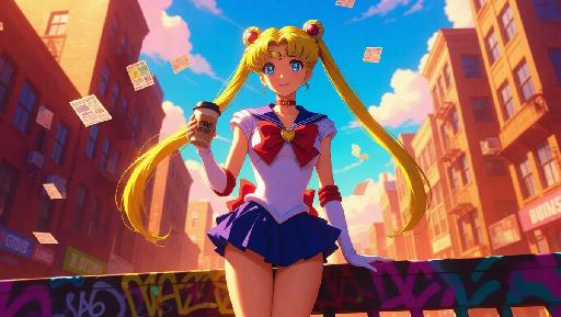 Text to Image AI effects generated image