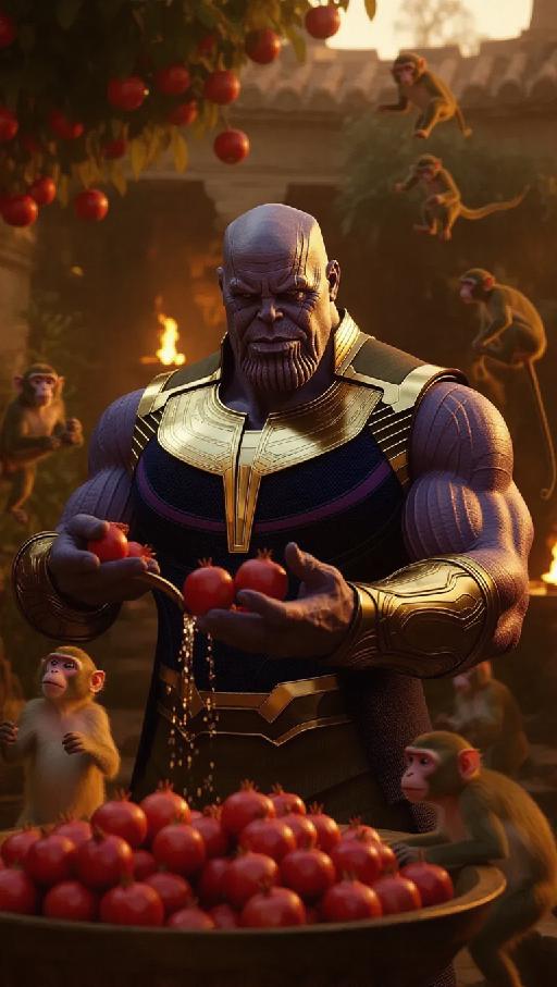 Text to Image AI effects generated image