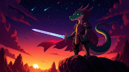 Text to Image AI effects generated image