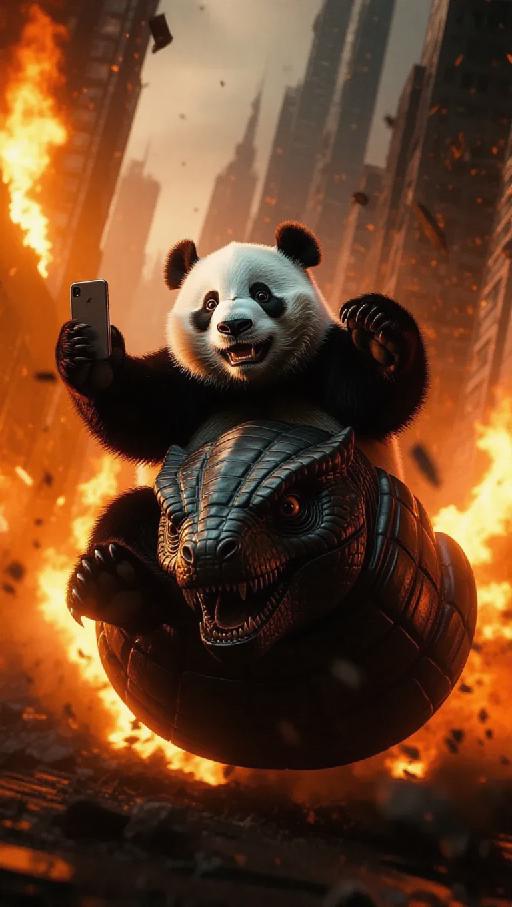 Text to Image AI effects generated image