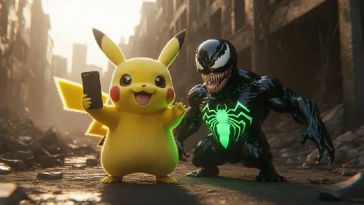 Text to Image AI effects generated image