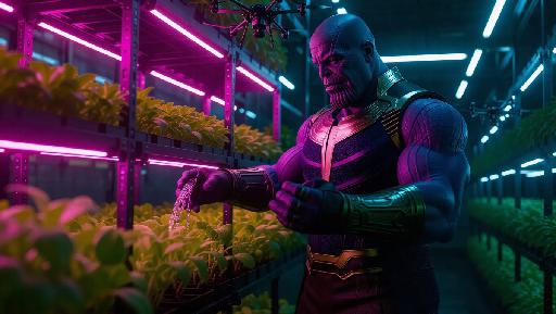 Text to Image AI effects generated image