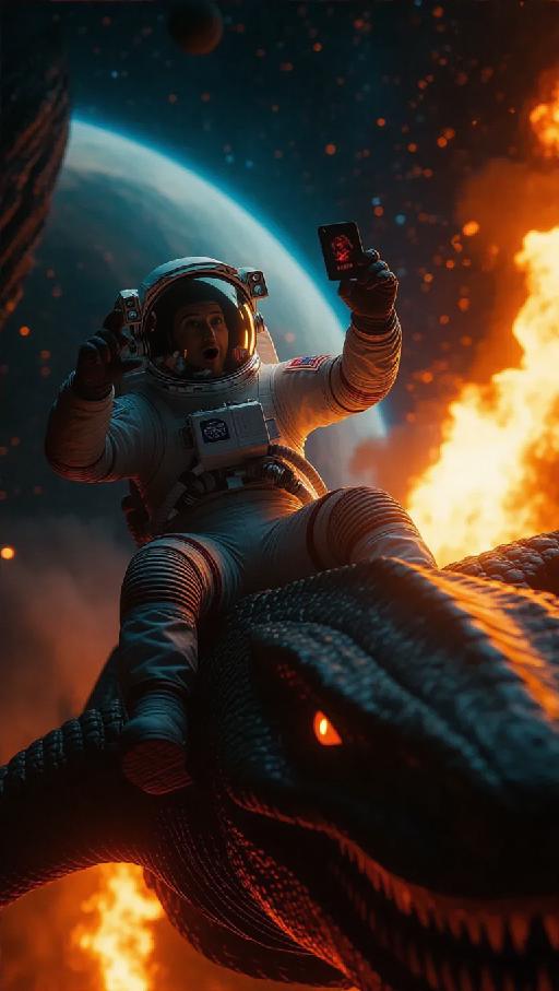 Text to Image AI effects generated image