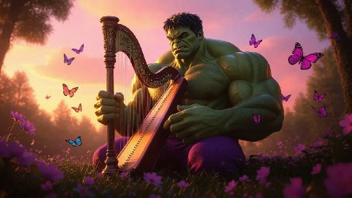 Text to Image AI effects generated image