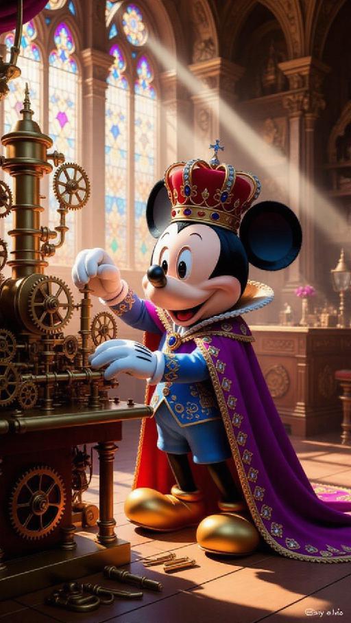 Text to Image AI effects generated image