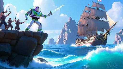 Text to Image AI effects generated image