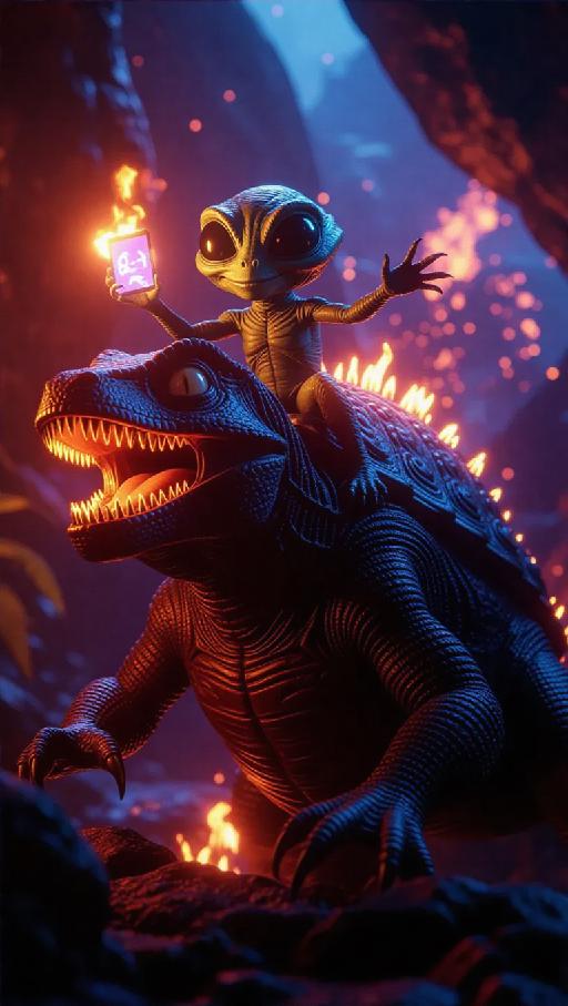 Text to Image AI effects generated image