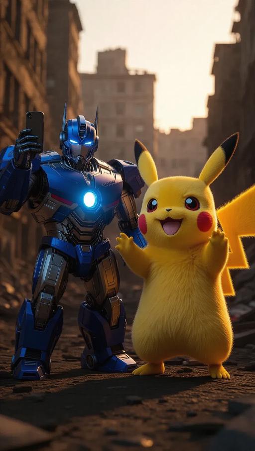 Text to Image AI effects generated image