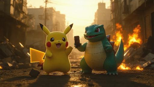 Text to Image AI effects generated image