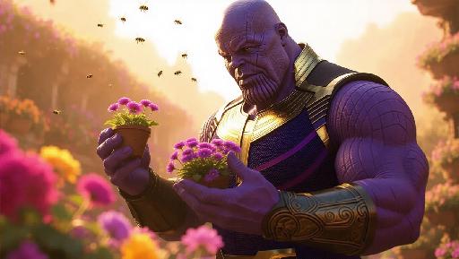 Text to Image AI effects generated image