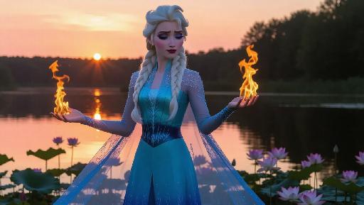 Text to Image AI effects generated image