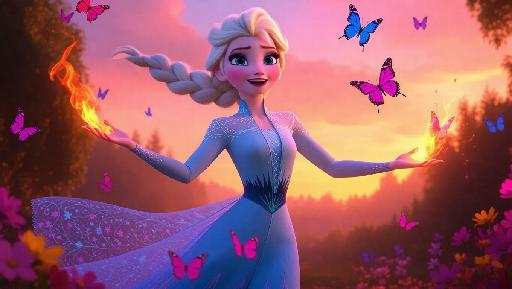 Text to Image AI effects generated image