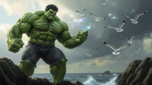 Text to Image AI effects generated image