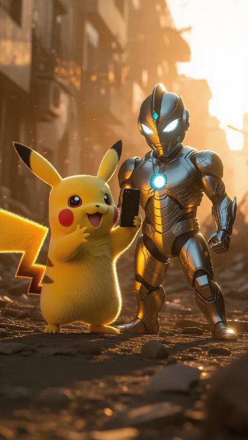 Text to Image AI effects generated image