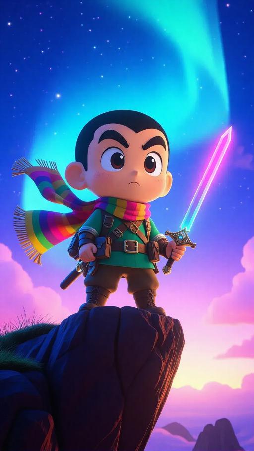 Text to Image AI effects generated image