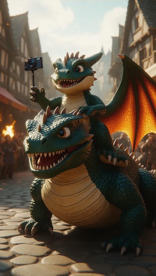 Text to Image AI effects generated image