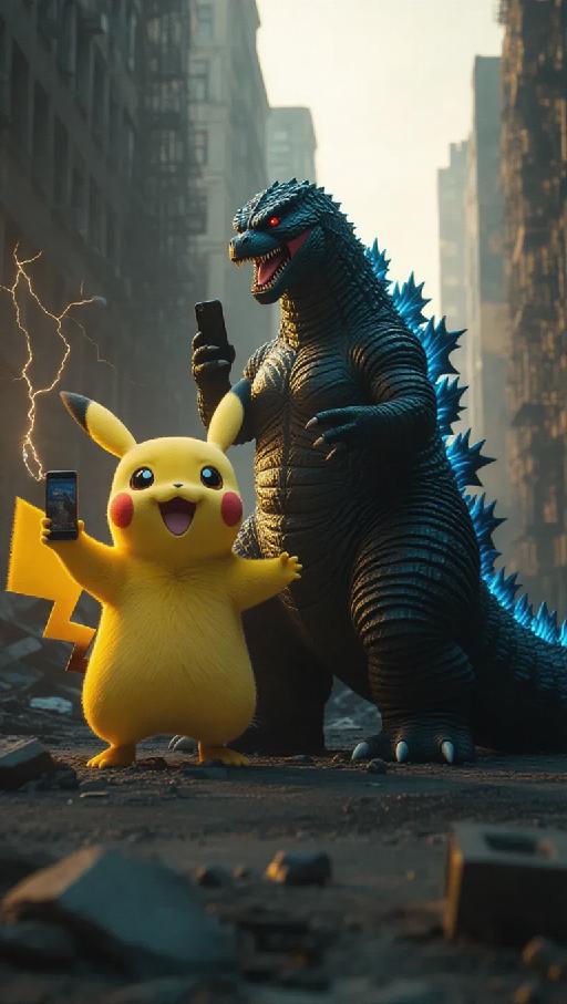 Text to Image AI effects generated image