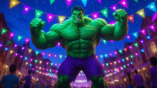 Text to Image AI effects generated image