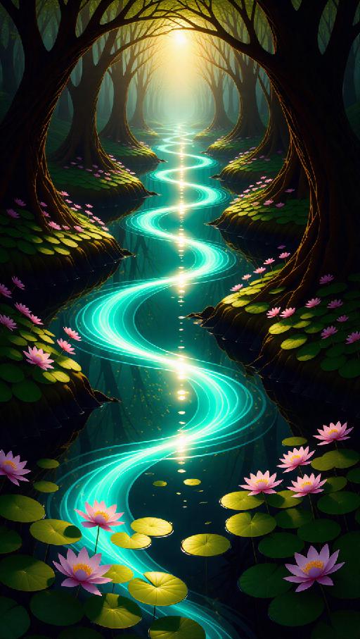 Text to Image AI effects generated image