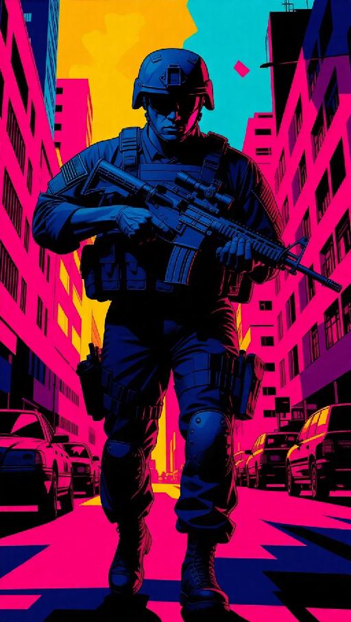 Text to Image AI effects generated image