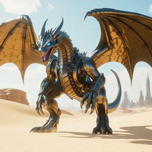 Text to Image AI effects generated image