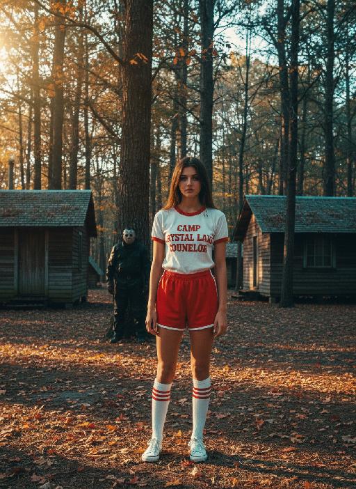 Silent Camp AI effects generated image